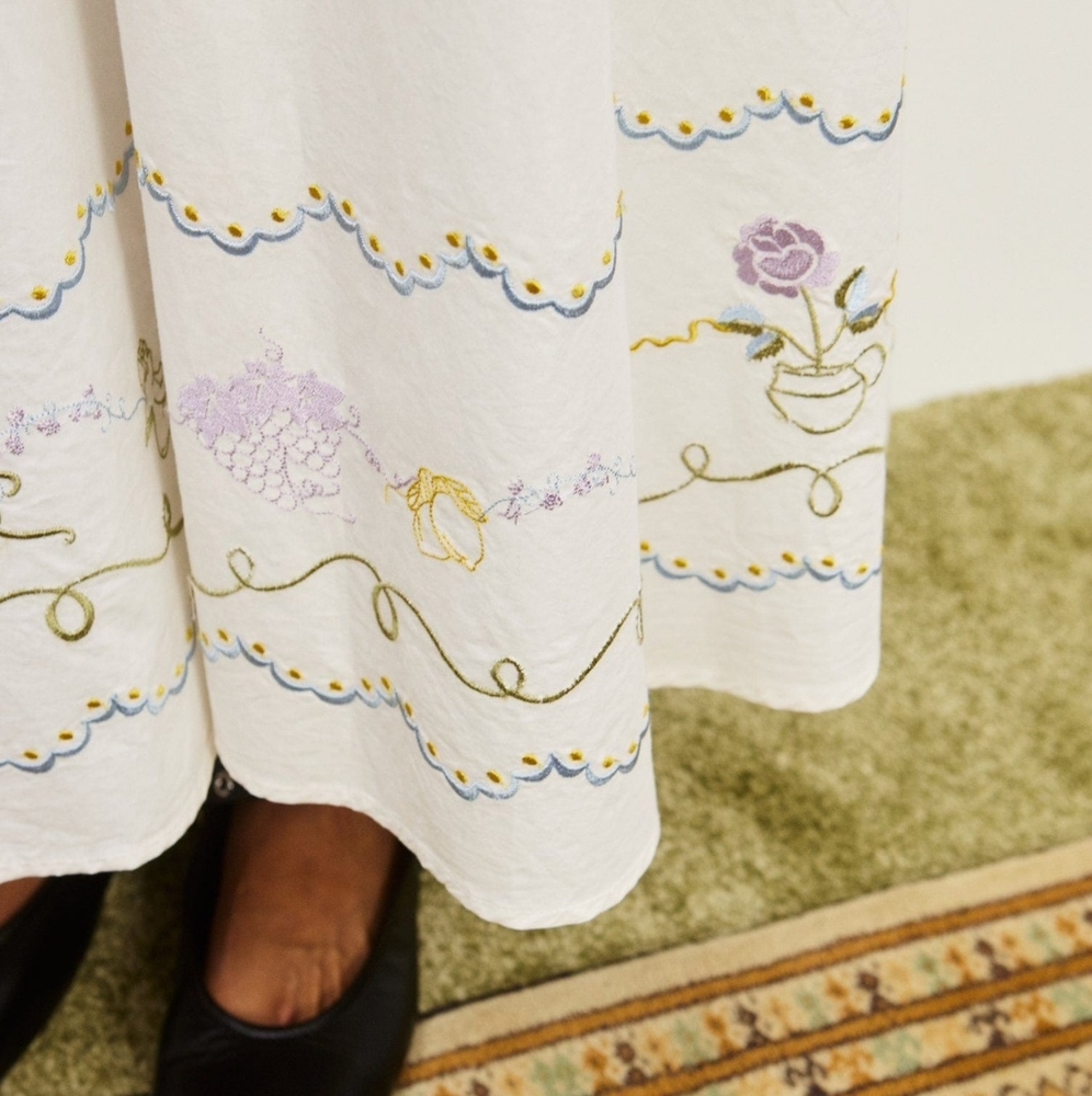 Alemais Giulia Embroidered Sundress - Picture 5 of 14